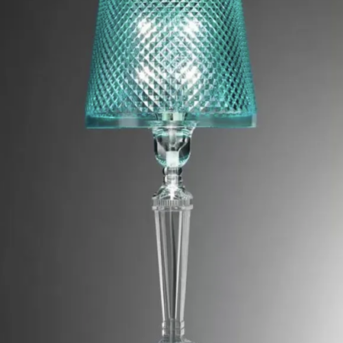 Turquoise Acrylic Lamp